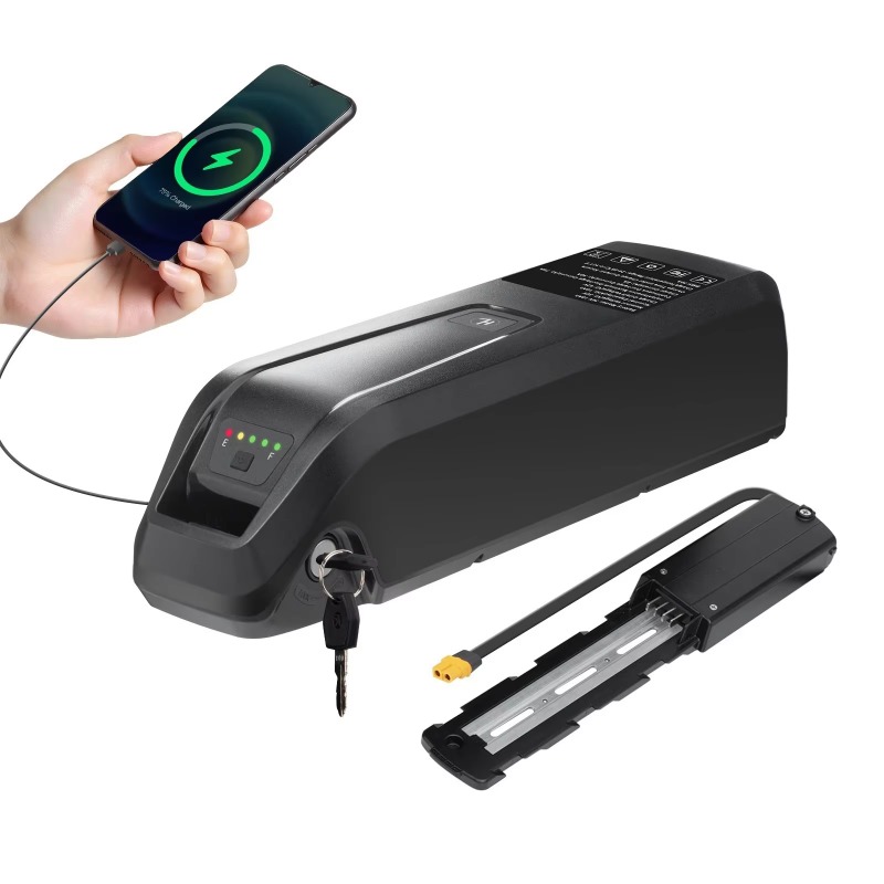 Ebike Battery 48V 20Ah Hailong - Nieuwe Hailong 48V 4PIN Lithium E-bike
