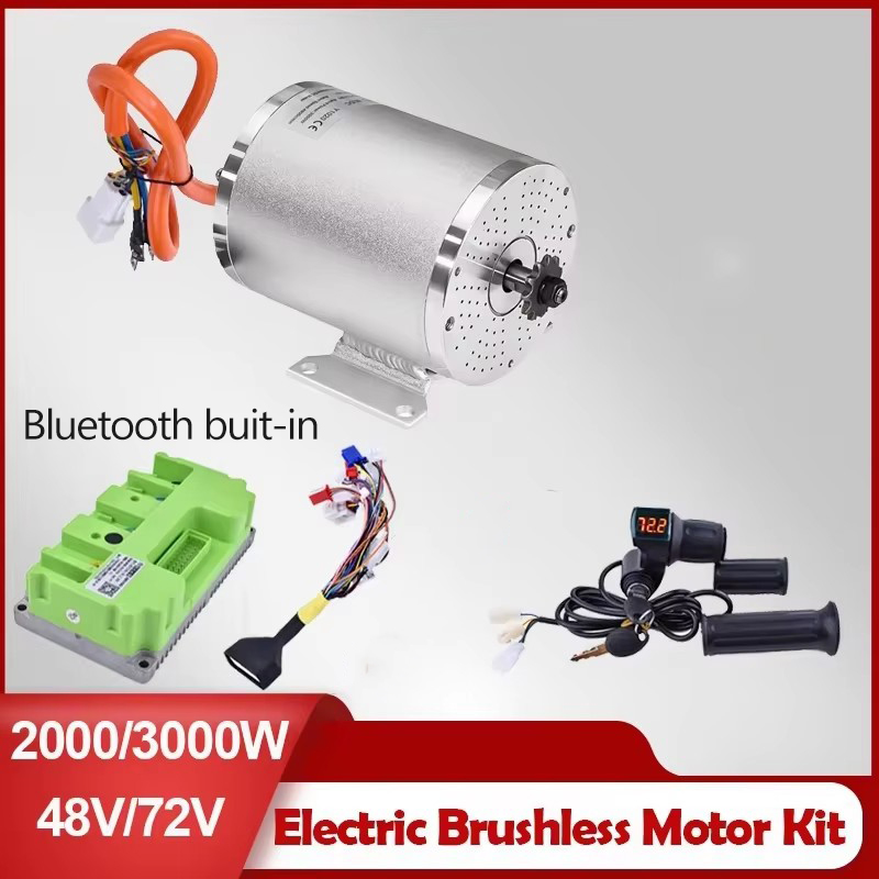 Ebike Conversion Kit 72V 3000W - 48V 72V 3000W 2000W Elektrische Borstelloze