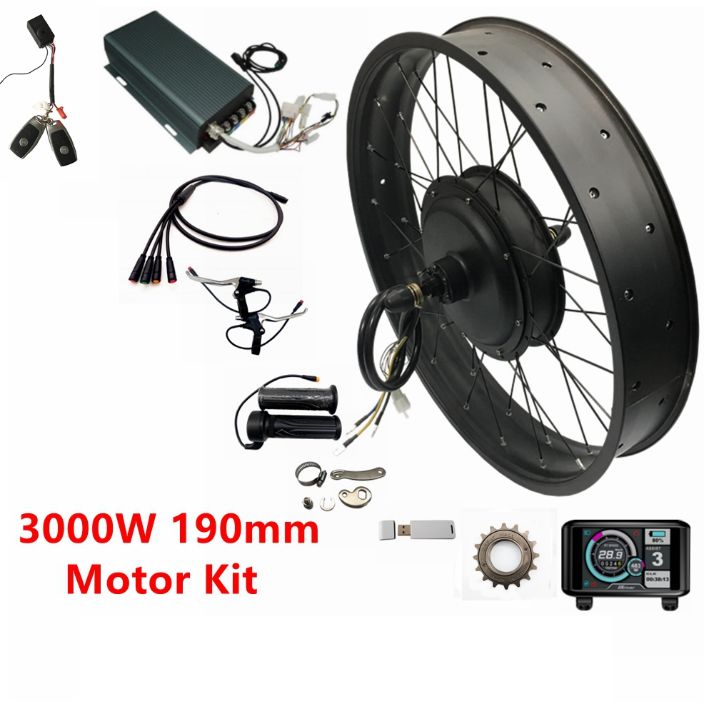 NBP 20/24/26x4.0 48-72V 3000W  - Ebike Conversion Kit 72V 3000W recensie en prijs
