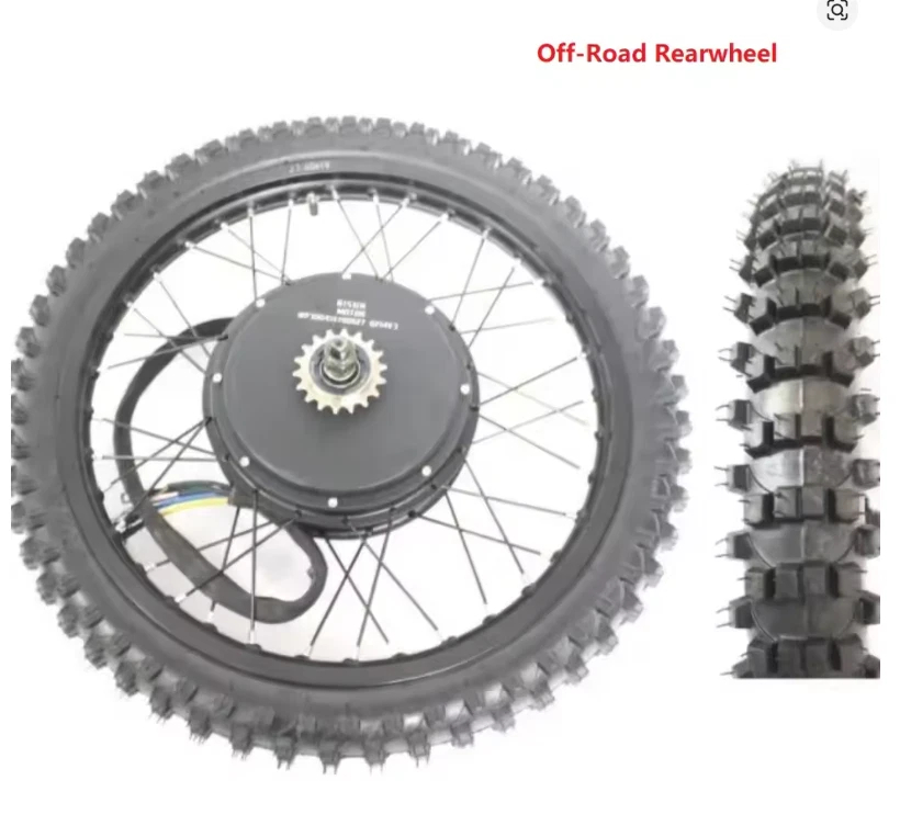 High Power 48 V-72 V 3000-5000 - 72V 5000W Hub Motor Kit recensie en prijs