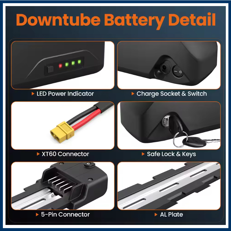 36V 48V 52V 60V 72V 2000W Cham - Electric Bicycle Battery 72V 30Ah recensie en prijs